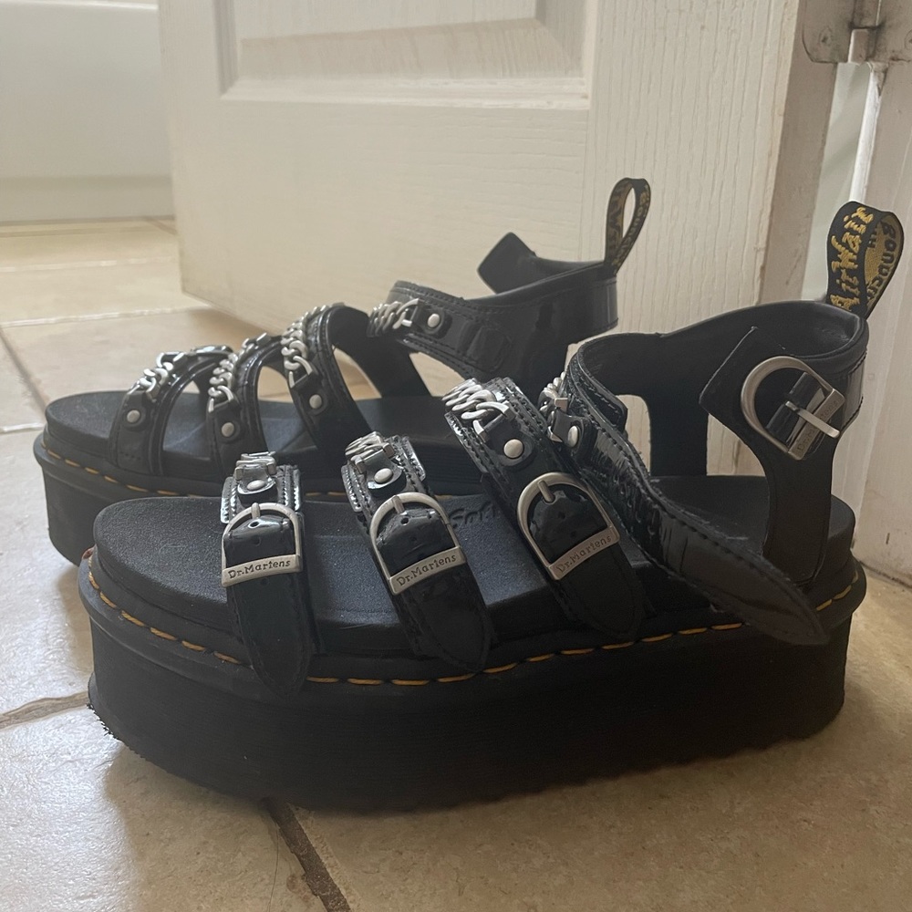 Dr martens platform sandals